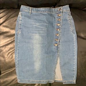 Jean skirt